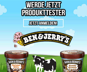 Werde jetzt Ben & Jerry Eis-Tester 
