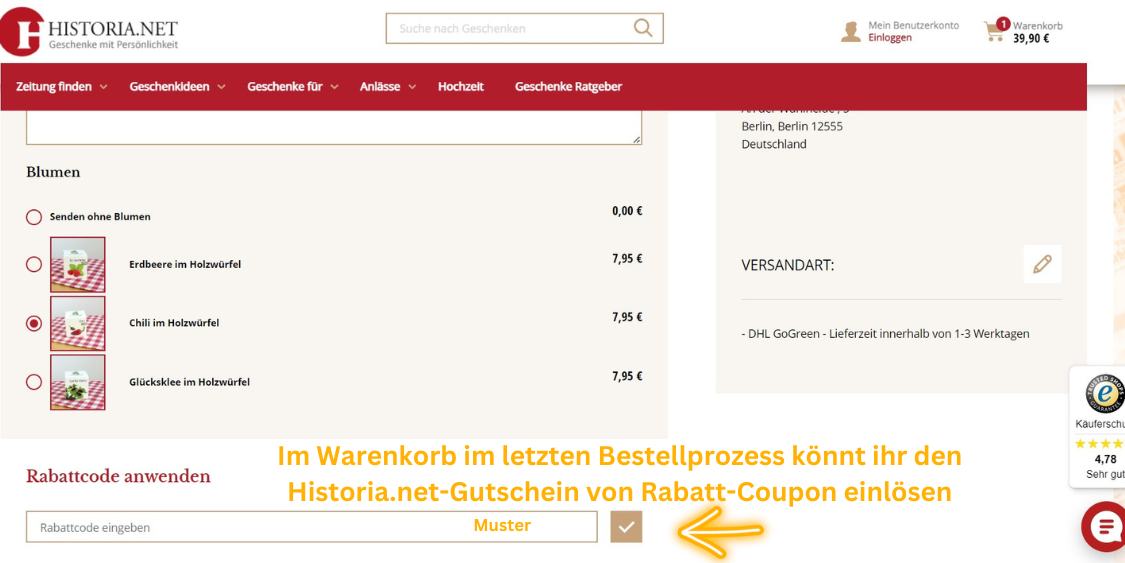 Historia.net Gutschein von Rabatt-Coupon