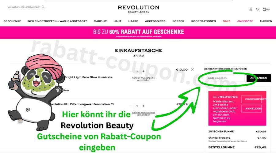 Revolution Beauty Gutschein