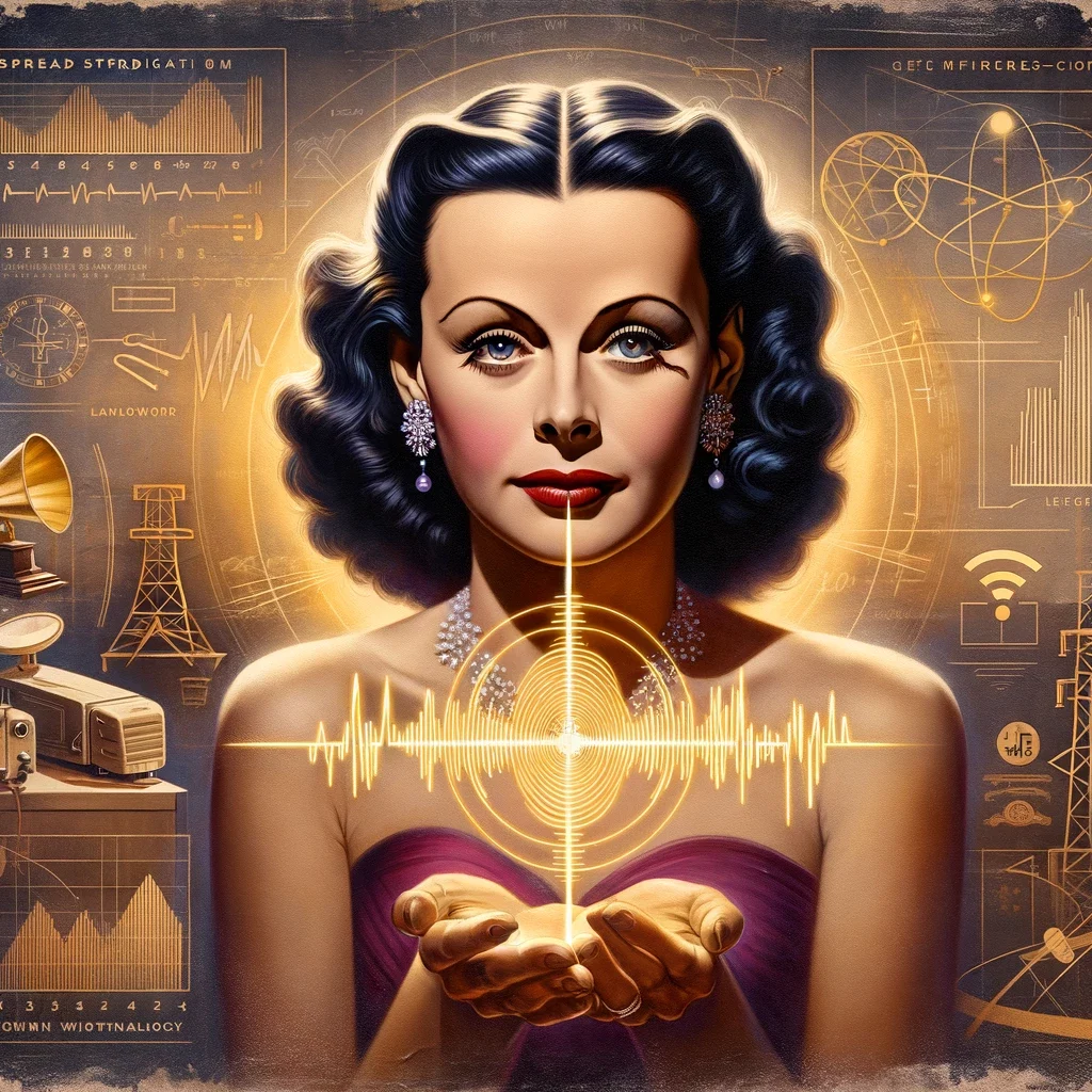 Hedy Lamarr Erfindung Frequenzsprungverfahren