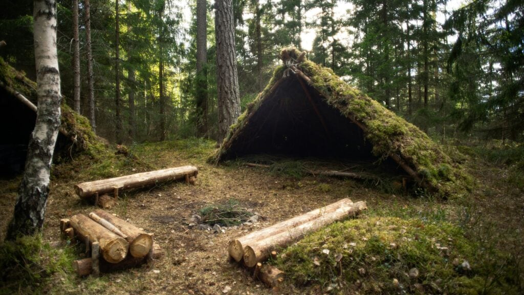 Zelt Camp Wald