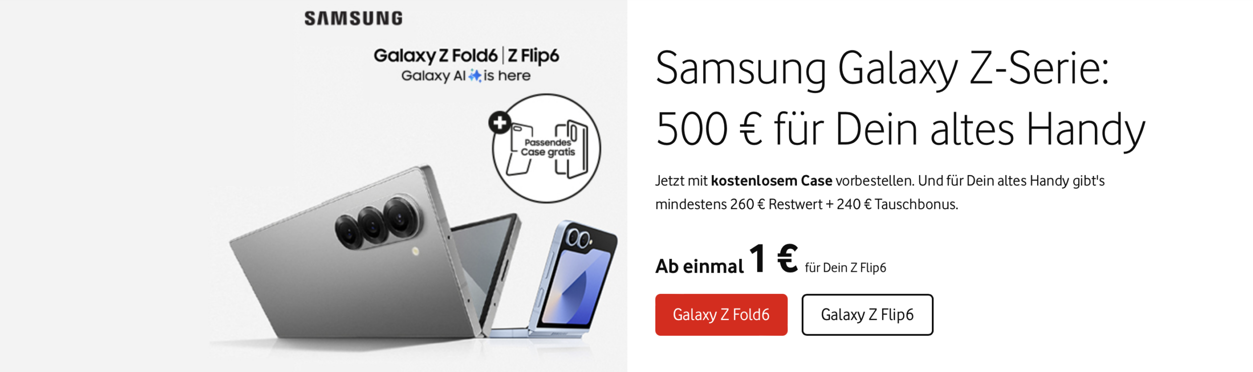 Vodafone Aktion 500E Tauschbonus | Rabatt-Coupon.com | Überall sparen mit Gutscheinen