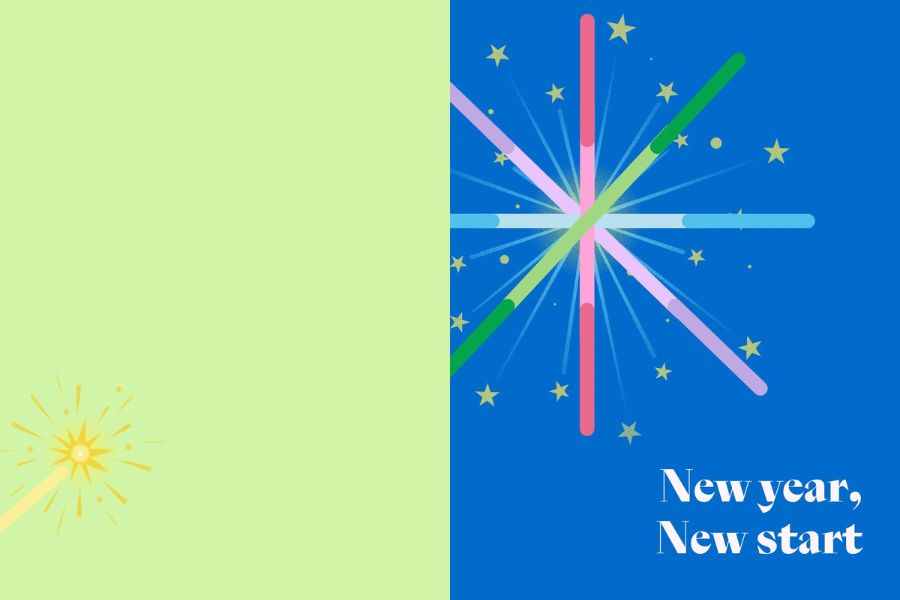 Silvester: Traditionen, Feiermöglichkeiten und Tipps für den Jahreswechsel 41 Auf dem Bild steht Ney Year, New Start