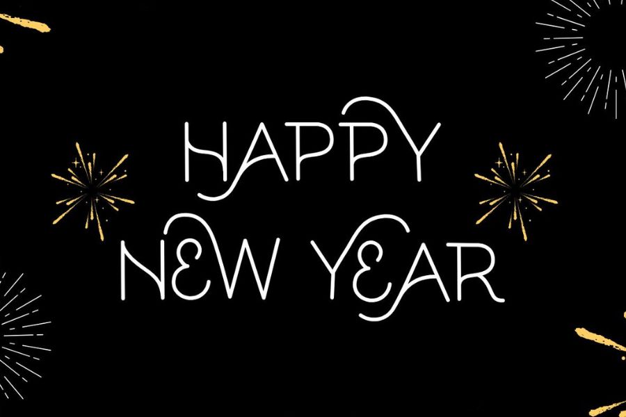 Silvester: Traditionen, Feiermöglichkeiten und Tipps für den Jahreswechsel 39 Auf dem Bild steht Happy New Year was für den Silvester stehen sollte