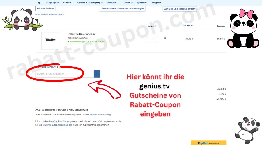 genius.tv Gutschein